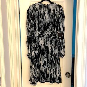Vera want dress. Large flowing dress sheer with lining.